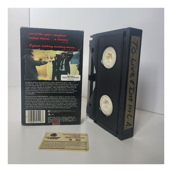 To Live and Die in LA BETA Tape Betamax (Not VHS) - Picture 2 of 2